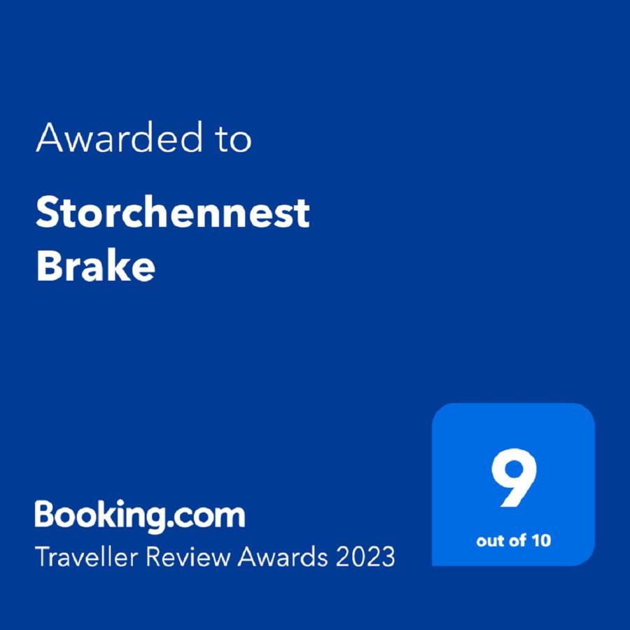 Ferienwohnung Storchennest Brake Brake  Exterior foto